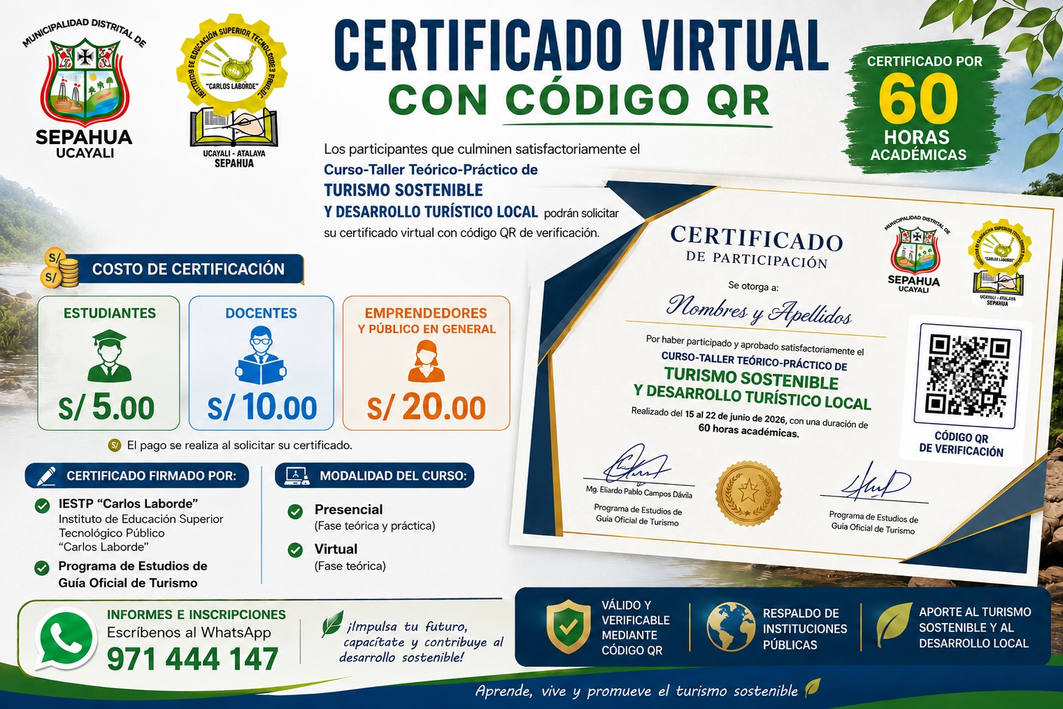 Talleres turístico Sepahua